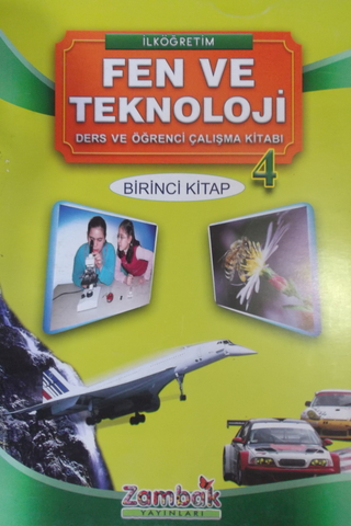 Fen ve Teknoloji 4 Ders ve Çalışma Kitabı (Birinci Kitap) Semih Aydın