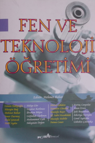 Fen ve Teknoloji Öğretimi Mehmet Bahar