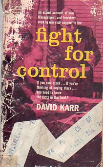 Fight For Control David Karr