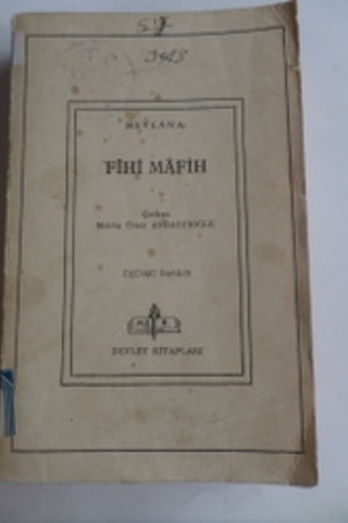 Fihi Mafih Mevlana
