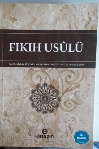 Fıkıh Usulü Muhsin Koçak
