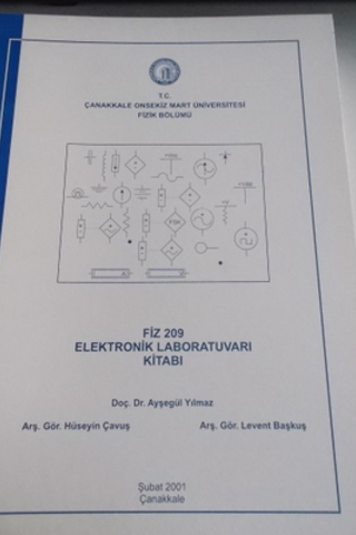 Fiz 209 Elektronik Laboratuvarı Kitabı