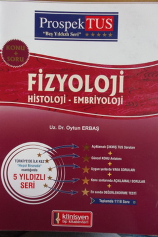 Fizyoloji Histoloji Embriyoloji Oytun Erbaş
