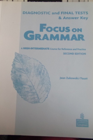 Focus on Grammar Jean Zukowki