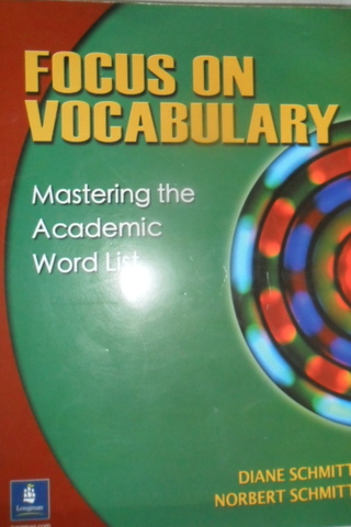 Focus On Vocabulary Diane Schmitt
