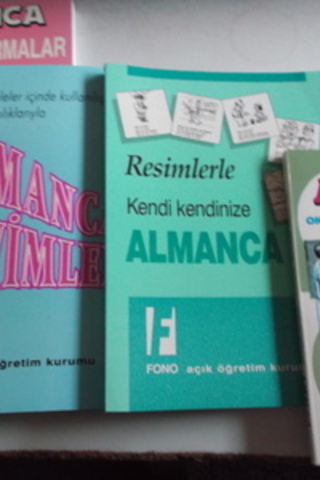 Fono Almanca Öğrenim Kitapları / 4 Kitap