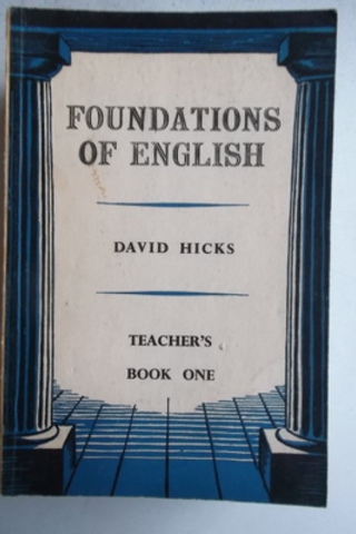 Foundations Of English Teacher's Book One David Hicks