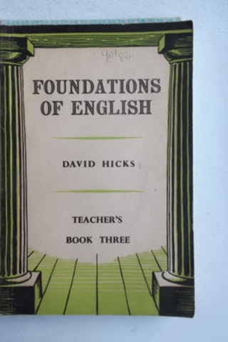 Foundations Of English Teacher's Book Three David Hicks