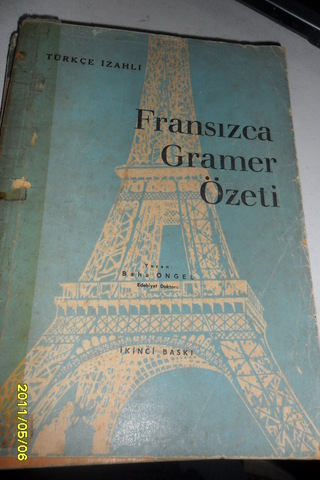 Fransızca Gramer Özeti Baha Öncel