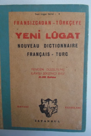 Fransızcadan - Türkçeye Yeni Lugat