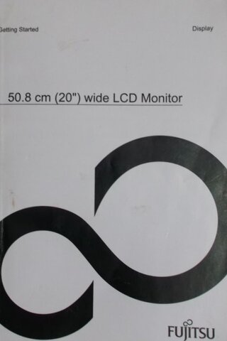 Fujitsu 50.8 cm Wide LCD Monitor