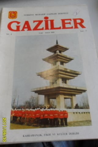 Gaziler Kahramanlık Fikir Ve Kültür Dergisi 1988 / 17