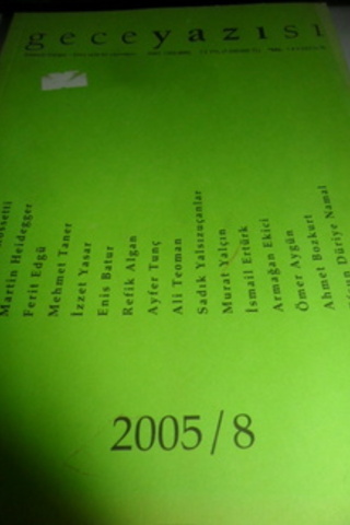 Gece Yazısı 2005 / 8