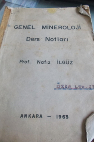 Genel Mineroloji Ders Notları* Nafız İlgüz