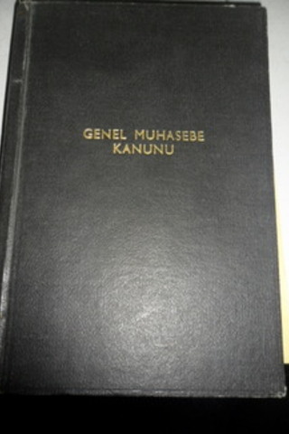 Genel Muhasebe Kanunu