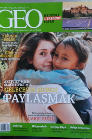 Geo Dergisi 2014 / 13 Paylaşmak