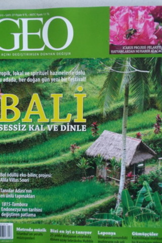 Geo Dergisi 2015 / 27 - Bali