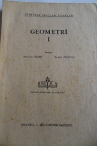 Geometri I Süleyman Ölçen