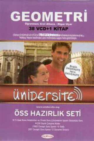 Geometri ÖSS Hazırlık Seti 38 VCD+1 Kitap