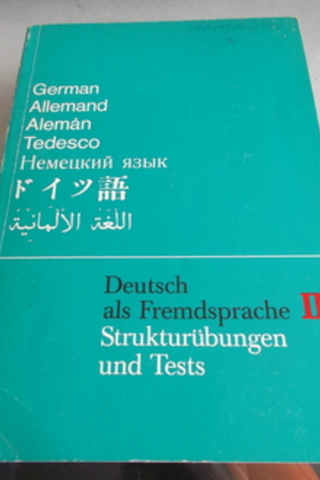 German Allemand Aleman Tedesco / Deutsch Als Fremdsprache II - Structu