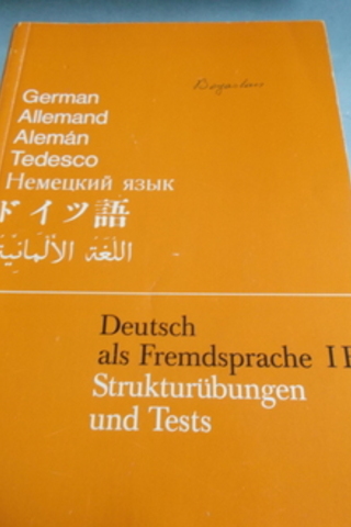 German Allemand Aleman Tedesco / Deutsch Als Fremdsprache IB - Struktu