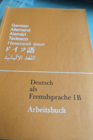 German Allemand Aleman Tedesco / Deutsch Als Fremdsprache IB - Arbeits