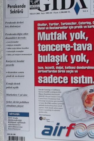 Gıda 2001/4 Nisan