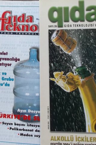 Gıda Dergi Seti / 2 adet