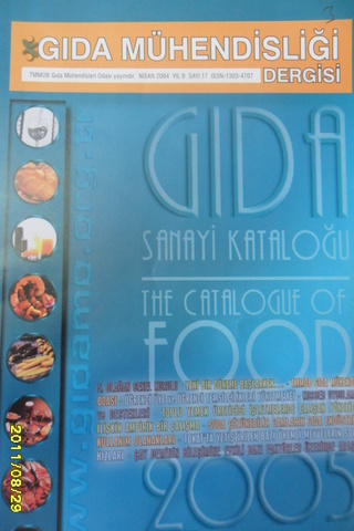 Gıda Mühendisliği Dergisi 2004 / 17