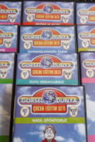 Görsel Dünya Çocuk Eğitim Seti / 10 VCD