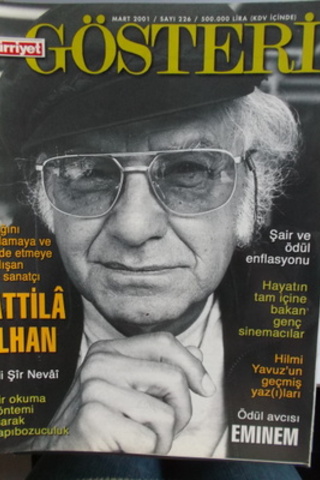 Gösteri Sanat Edebiyat Dergisi 2001 / 226