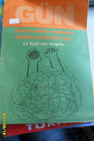Gün Siyasi Haber Ve Yorum Dergisi 1986 / 20