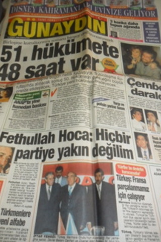 Günaydın Gazetesi 18 Şubat 1995