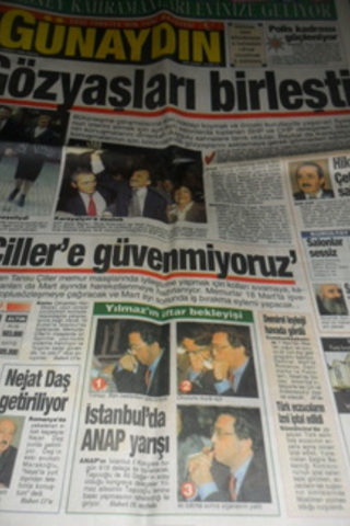 Günaydın Gazetesi 19 Şubat 1995