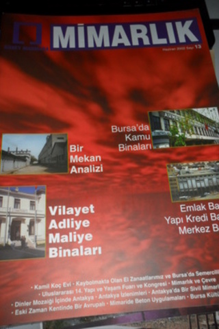 Güney Marmara Mimarlık 2002 / 13