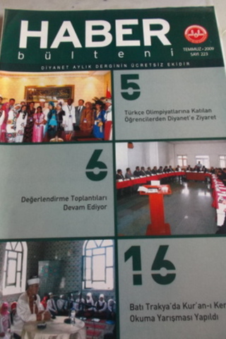 Haber Bülteni 2009 / 223