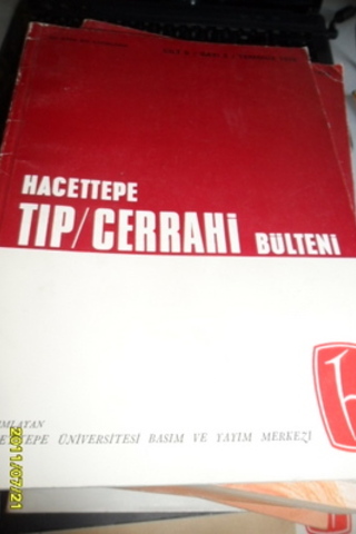 Hacettepe Tıp / Cerrahi Bülteni 1976 / 3