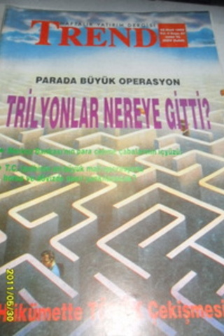 Haftalık Yatırım Dergisi Trend 1992 / 87