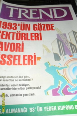 Haftalık Yatırım Dergisi Trend 1993 / 128