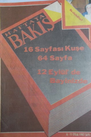 Haftaya Bakış 1987 / 46