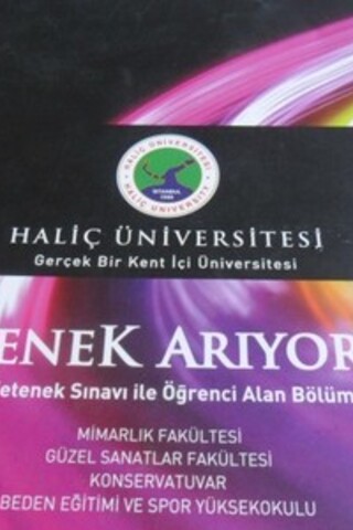 Haliç Üniversitesi Yetenek Arıyoruz