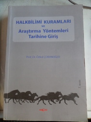 Halkbilimi Kuramları ve Araştırma Yöntemleri Tarihine Giriş Özkul Çoba