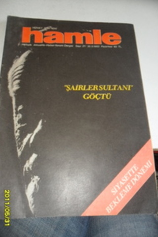 Hamle Haftalık Aktualite Haber Yorum Dergisi 1983 / 21