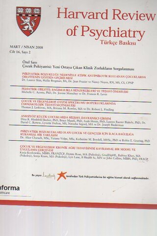 Harvard Review Of Psychiatry Cilt 16 2008 / 2