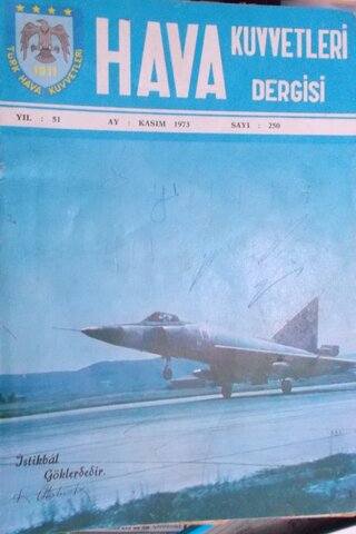 Hava Kuvvetleri Dergisi 1973 / 250