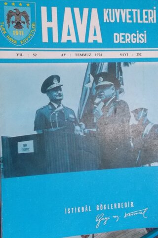 Hava Kuvvetleri Dergisi 1974 / 252