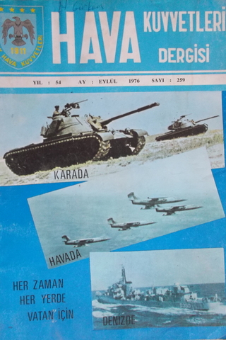 Hava Kuvvetleri Dergisi 1976 / 259