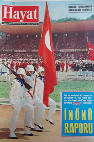 Hayat Dergisi 1971 / Sayı 21 - 20 Mayıs