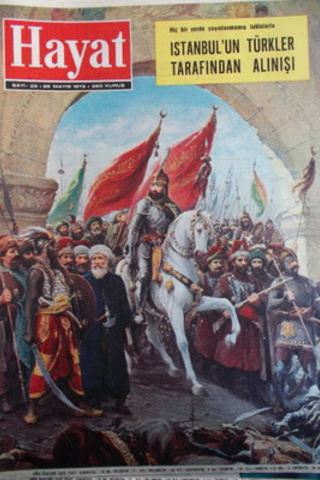 Hayat Dergisi 1972 / Sayı 22 - 25 Mayıs