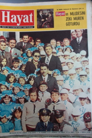 Hayat Dergisi 1972 / Sayı 19 - 4 Mayıs
